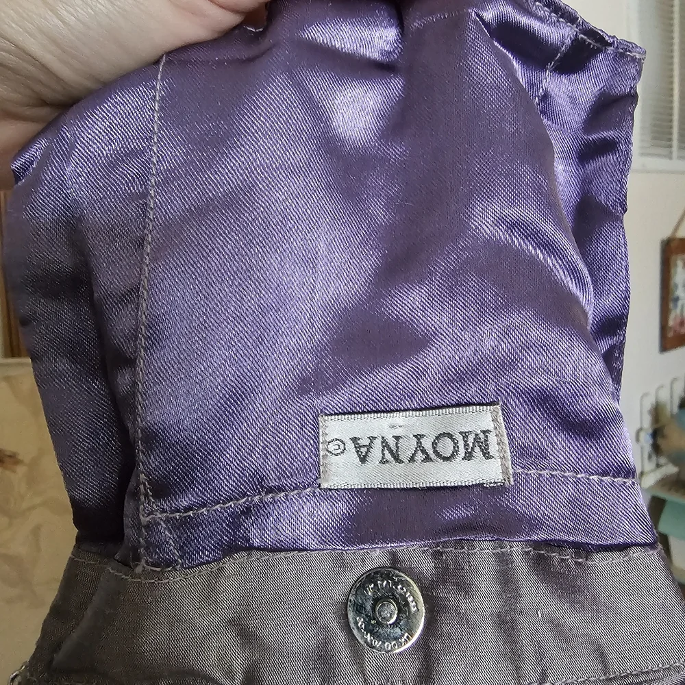 Moyna Purple Floral Embroidered Bag With Beaded Strap, Whimsy, Fairy - Picture 6 of 10